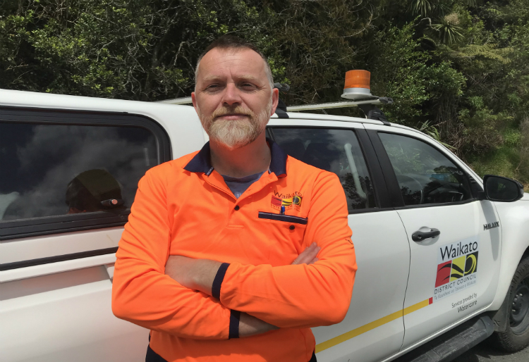 David Luke is employed at Watercare Waikato